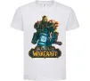 Детская футболка World of Warcraft Orc Белый фото