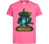 Детская футболка World of Warcraft Orc Ярко-розовый фото