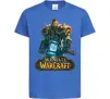 Детская футболка World of Warcraft Orc Ярко-синий фото