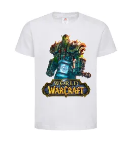 Дитяча футболка World of Warcraft Orc Білий фото