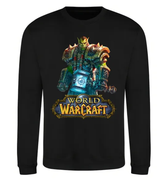 Світшот World of Warcraft Orc Чорний фото