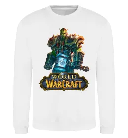 Світшот World of Warcraft Orc Білий фото