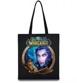 Еко-сумка World of WarCraft WoW Чорний фото