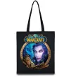 Еко-сумка World of WarCraft WoW Чорний фото