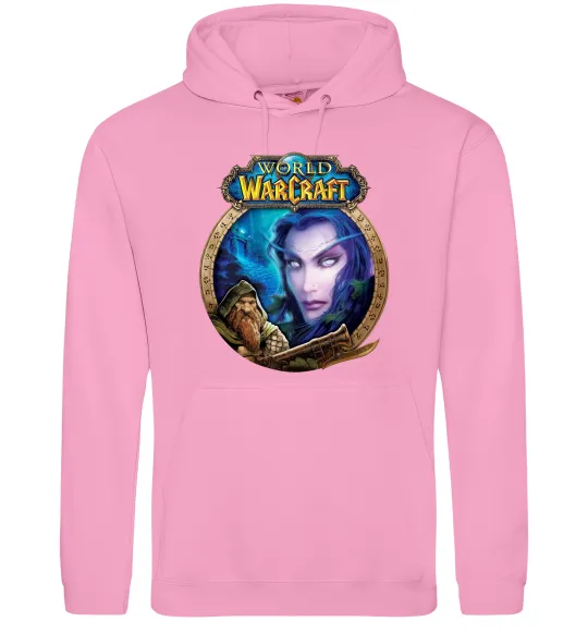 Жіноча толстовка (худі) World of WarCraft WoW Рожевий фото