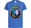 Детская футболка World of WarCraft WoW Ярко-синий фото