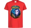 Детская футболка World of WarCraft WoW Красный фото