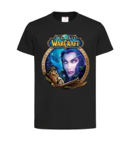 Дитяча футболка World of WarCraft WoW Чорний фото