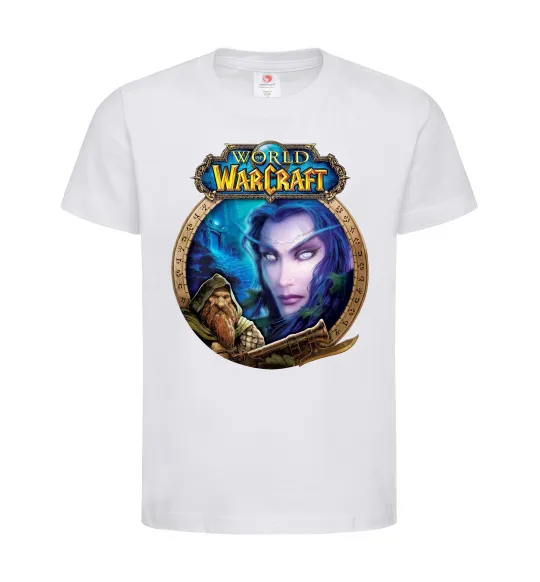 Дитяча футболка World of WarCraft WoW Білий фото