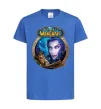 Дитяча футболка World of WarCraft WoW Яскраво-синій фото
