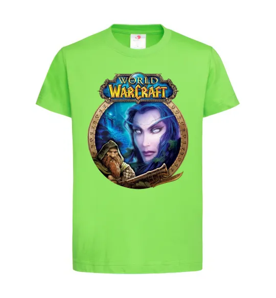 Дитяча футболка World of WarCraft WoW Лаймовий фото