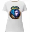Женская премиум футболка World of WarCraft WoW Белый фото