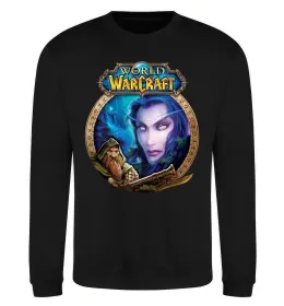 Світшот World of WarCraft WoW Чорний фото