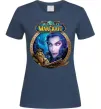 Женская футболка World of WarCraft WoW Темно-синий фото