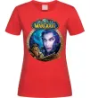Женская футболка World of WarCraft WoW Красный фото