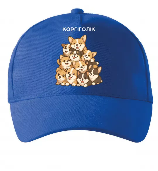 Кепка Коргіголік Ярко-синий фото