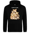 Чоловіча толстовка (худі) Коргіголік Чорний фото