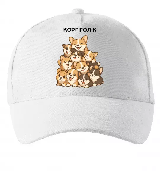 Кепка Коргіголік Белый фото