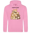 Жіноча толстовка (худі) Коргіголік Рожевий фото