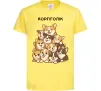 Детская футболка Коргіголік Лимонный фото