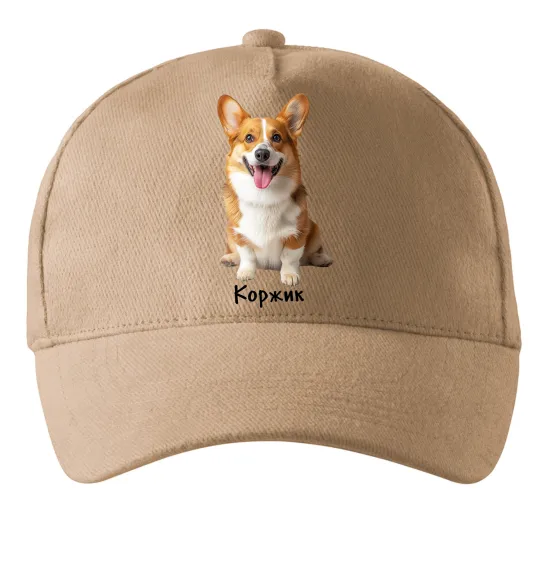 Кепка Коржик Песочный фото