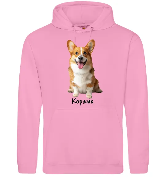 Чоловіча толстовка (худі) Коржик Рожевий фото