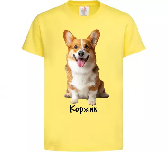 Дитяча футболка Коржик Лимонний фото