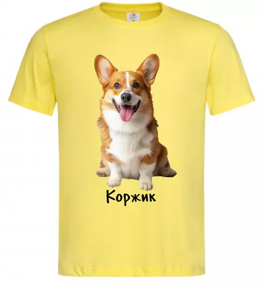 Мужская футболка Коржик Лимонный фото