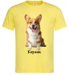 Мужская футболка Коржик Лимонный фото
