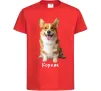 Дитяча футболка Коржик Червоний фото