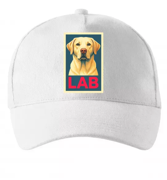 Кепка LAB лабрадор Білий фото