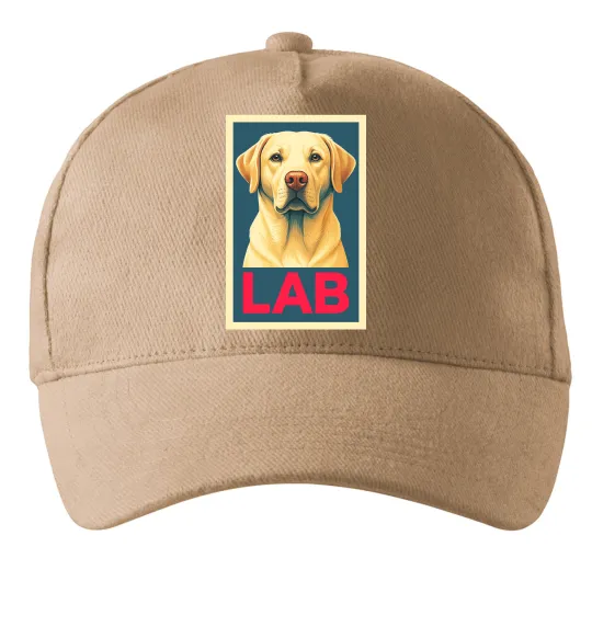Кепка LAB лабрадор Песочный фото