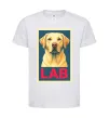 Дитяча футболка LAB лабрадор Білий фото