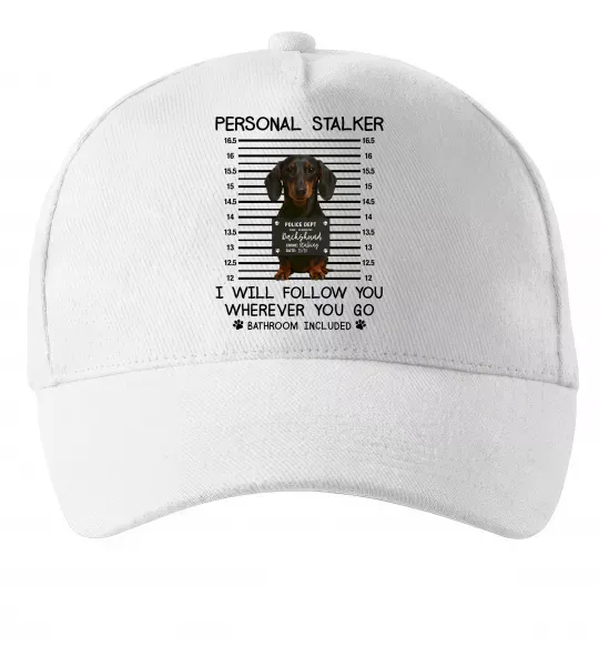 Кепка Такса Personal Stalker Белый фото