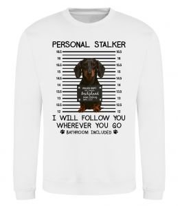 Світшот Такса Personal Stalker