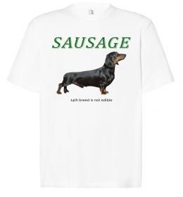Футболка Оверсайз Такса sausage