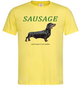 Чоловіча футболка Такса sausage
