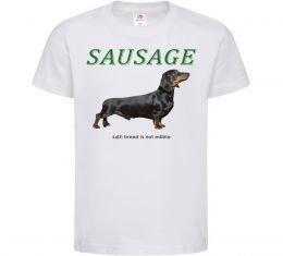 Детская футболка Такса sausage