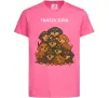 Детская футболка Таксоголік Ярко-розовый фото