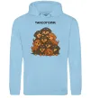 Мужская толстовка (худи) Таксоголік Голубой фото