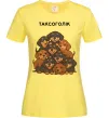 Жіноча футболка Таксоголік Лимонний фото