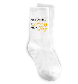 Носки All you need is love and dog