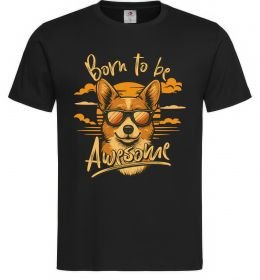 Чоловіча футболка Corgi born to be awesome Чоловіча футболка Corgi born to be awesome