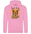 Жіноча толстовка (худі) Corgi born to be awesome Рожевий фото