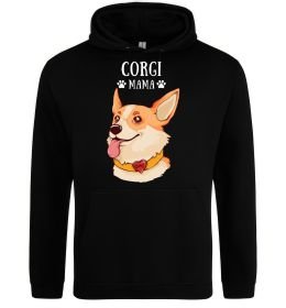 Жіноча толстовка (худі) Corgi mama
