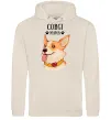 Женская толстовка (худи) Corgi mama Таш фото
