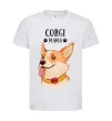 Дитяча футболка Corgi mama Білий фото