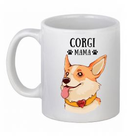 Чашка керамическая Corgi mama