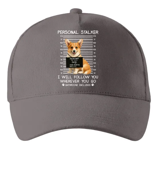 Кепка Corgi personal Stalker Серый фото