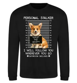 Світшот Corgi personal Stalker Чорний фото
